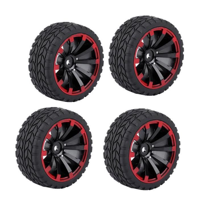 Pneus Arrière Pour Voiture RC 1/14 - Lot De 2 Pneus Améliorés Pour WLtoys 144010 - 6