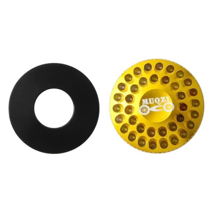 HOUSON Adaptateur Valve Fourche Avant Vélo Alliage Aluminium - Pour Fourche Suspension VTT