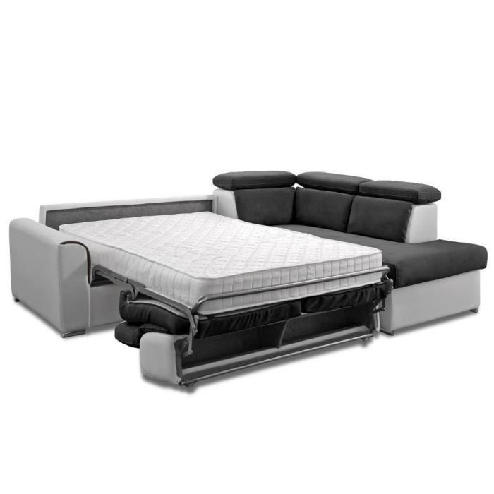 Canape D Angle Peninsule Rapido Imola Matelas 18cm 160 Cm Achat