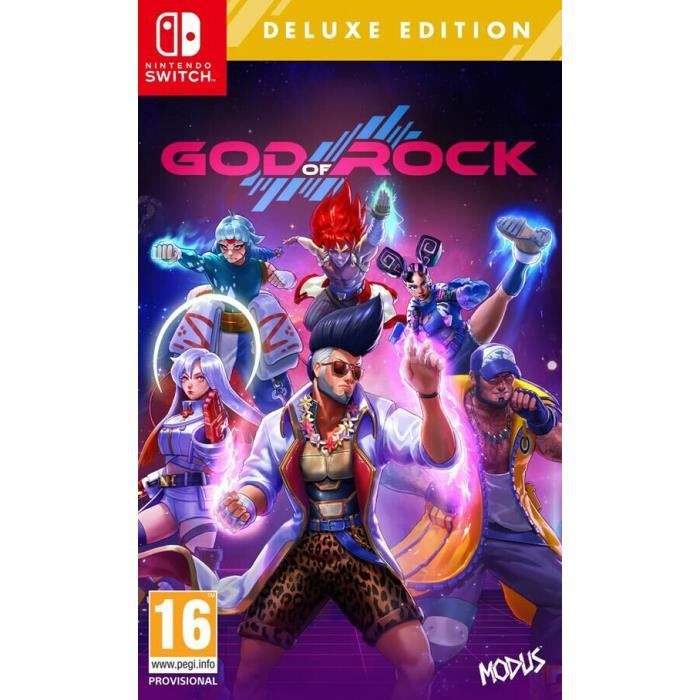 God Of Rock Deluxe Edition-Jeu-SWITCH