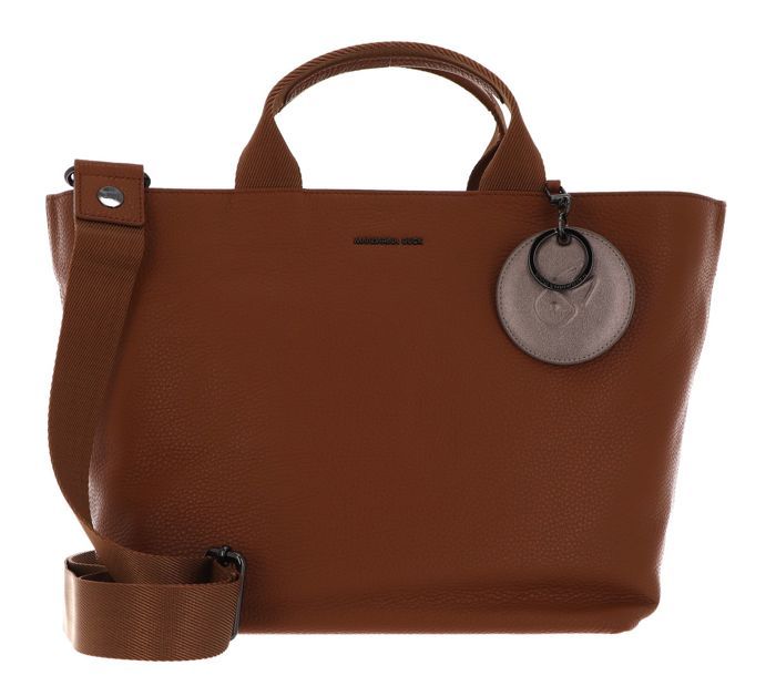 Mandarina Duck Mellow Leather Crossover, dames, Zwart