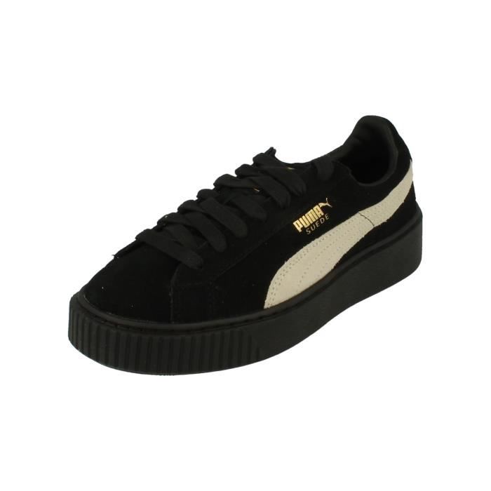 basket puma suede platform femme