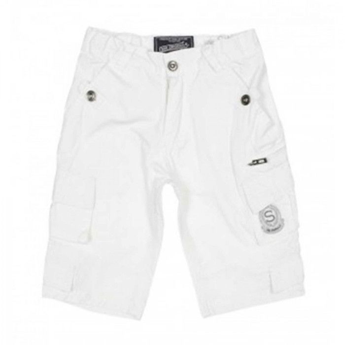 Pantacourt (bermuda) Fille C&A Blanc Taille 8-9 Ans - Occasion Très Bon état, Idéal Pour L'été