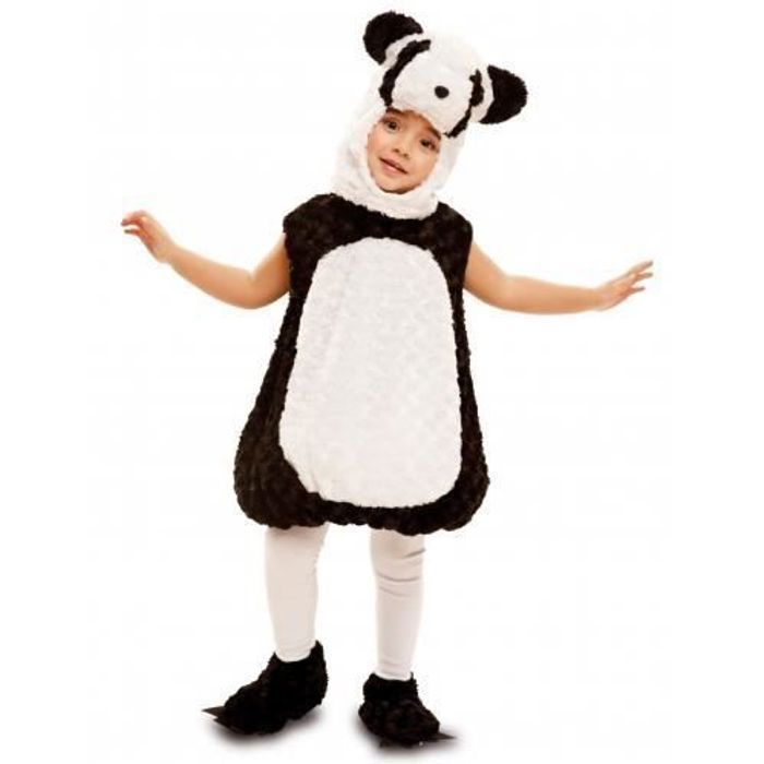 Déguisement petit panda enfant - Toucher pilou-pilou - Mixte - A