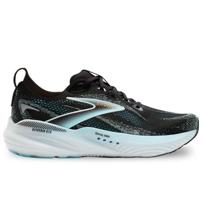 Brooks Brooks Glycerin Gts 22 Chaussure de Course pour Homme Noir 1104461D063