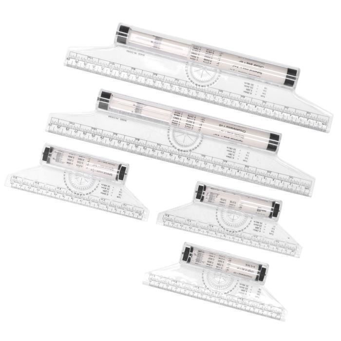 Règle De Dessin à Rouleau Parallèle Multifonction 30cm - Précision Parfaite Pour Architectes Et Étudiants