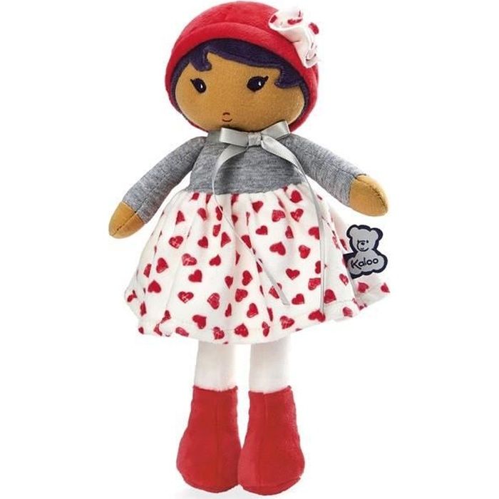 Poup?�e en Tissu Jade K - Kaloo - 25 cm - Jaune - Mixte - Naissance ?� 3 ans - Cdiscount Jeux - Jouets