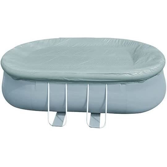 Bestway Zwembad power Steel Pro Max set ovaal grijs swim vista 427 - De