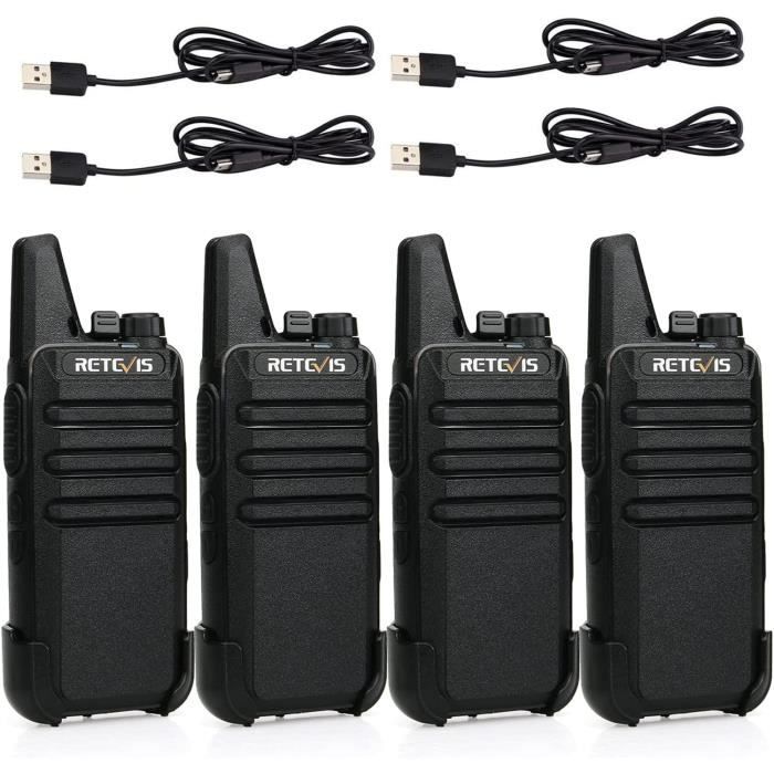 Retevis RT622 Walkie Talkie Profesionales, PMR446 16 Canales Walky Talky Recargable, CTCSS DCS - View #7