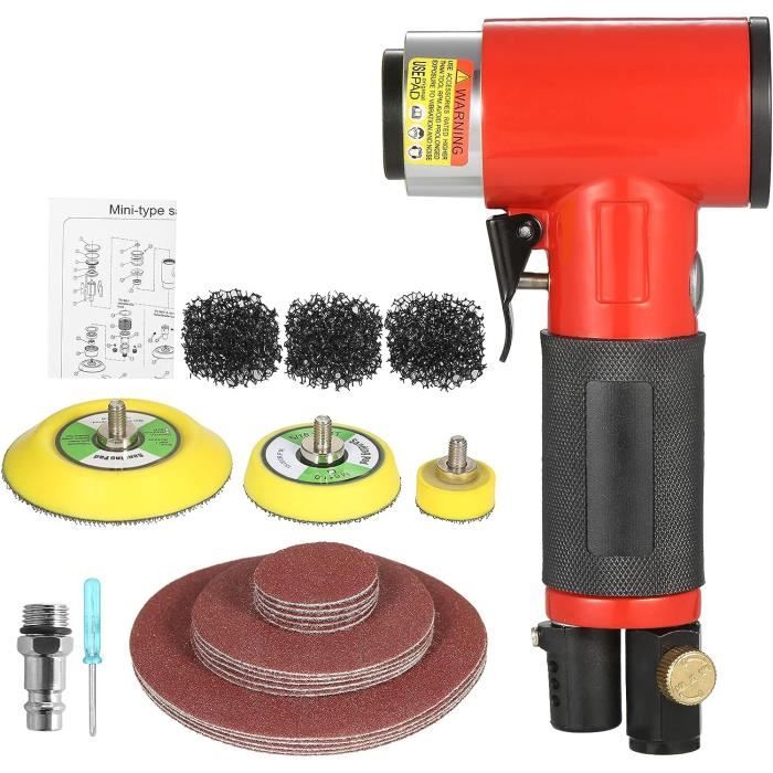Tbest ponceuse pneumatique orbitale Ponceuse orbitale aléatoire à air