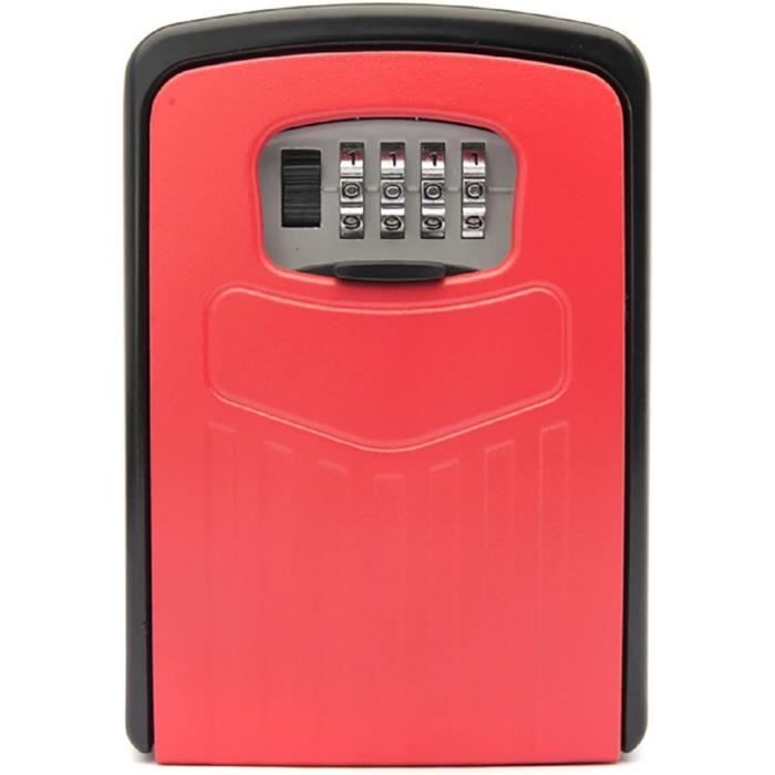YYTECH Mini Coffre-Fort Verrouillable ABS 24x14x10cm - Serrure Combinaison 3 Chiffres