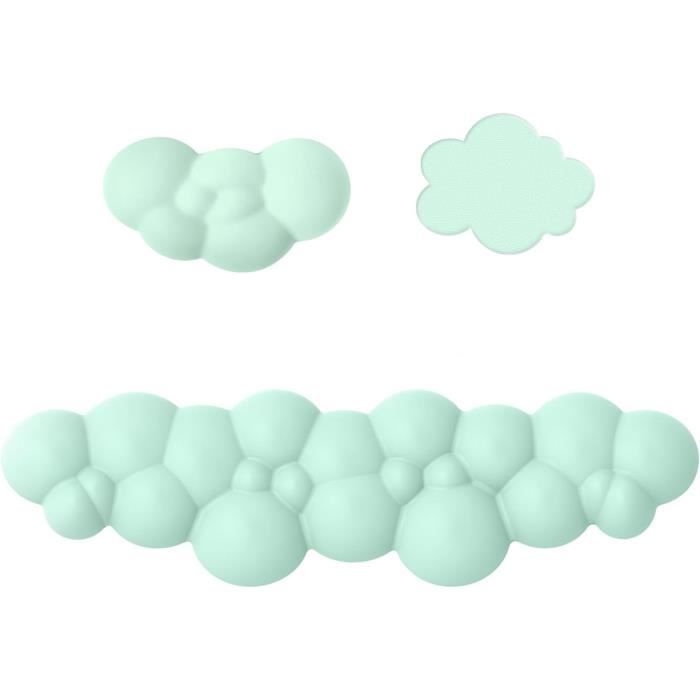 Tapis De Souris Repose Poignet De Qualité Ergonomique Ultra Fin Noir