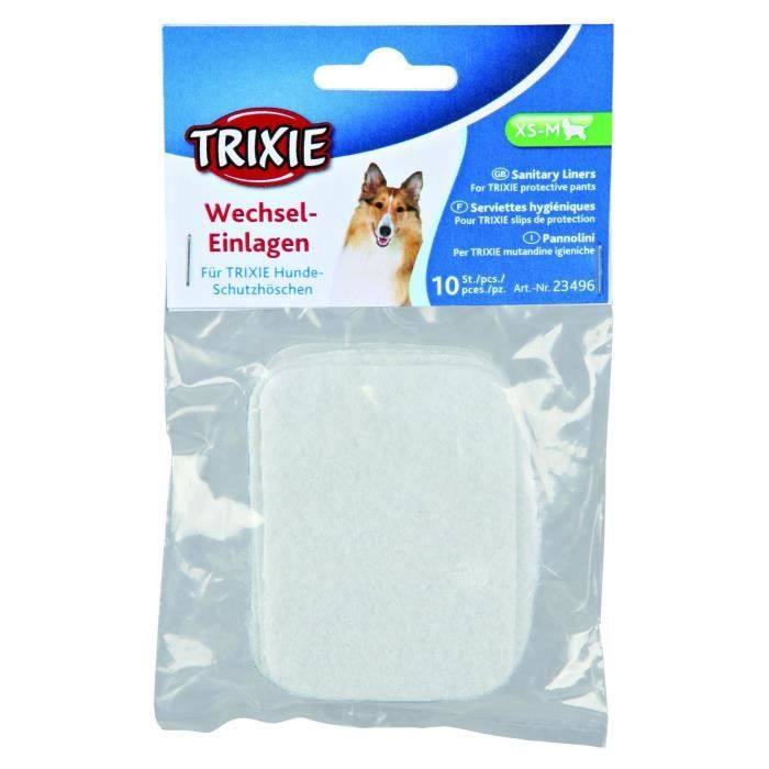 TRIXIE Serviettes hygiéniques pour chien