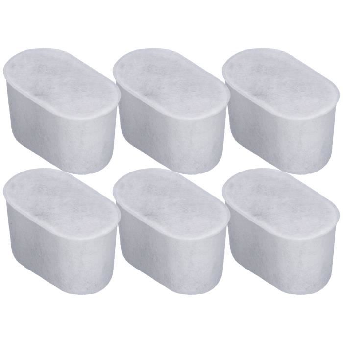 Comparer les prix de VGEBY Filtre pour machine à café 6pcs filtre à eau de machine à café noyau de filtre de cafetière à charbon actif pour