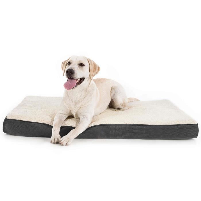 Meilleurs prix pour Coussin Chien Dehoussable Orthopédique - Tapis pour Chien Grande Taille 112x81x7.6cm, Lit pour Chien en Mousse