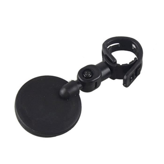 Rétroviseur Moto Grand Angle – Support Réglable – Pour Sport, ATV, Scooter – Réduit Les Angles Morts – Installation Facile Sans Outil