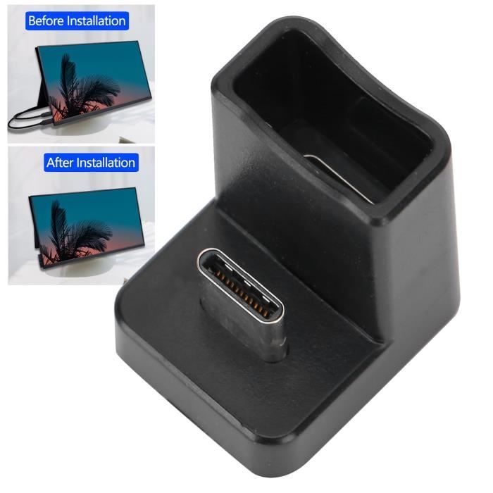 CY Adaptateurs ATX 8P EPS 90° – Lot De 2, Coudés Haut/Bas, Pour Alimentation CPU 12V