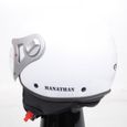 Casque jet RC Manathan Blanc 62 taille XL-1
