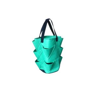 Lot De 5 Sacs De Plantation 10L Avec Fenêtre Et Étiquettes - Pots Géotextiles Pour Plantes, Fleurs Et Fruits