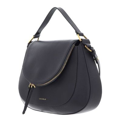 Sac à Dos Femme Coccinelle En Cuir Gris - Fabriqué En Italie, Petit Modèle, Neuf Avec étiquettes