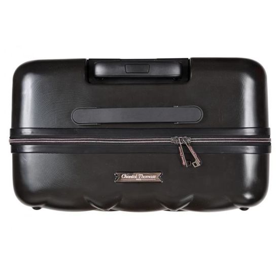 CT230N-51 Valise Cabine Rigide Chantal Thomass Noire from Paris with Love 4 roulettes 