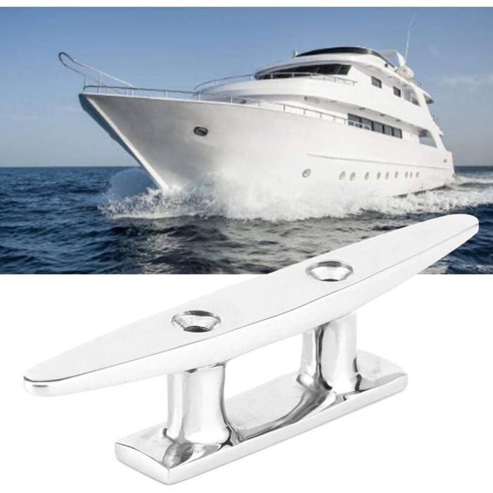 Taquet D'amarrage Bateau Inox – 100mm, Lot De 4, Résistant Corrosion
