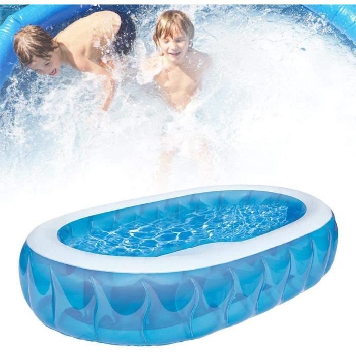 Piscine Gonflable Bébé BIECO – 86 X 86 X 26 Cm – Pour Douche, Jardin, Balcon – Fond Antidérapant – Réparations Incluses
