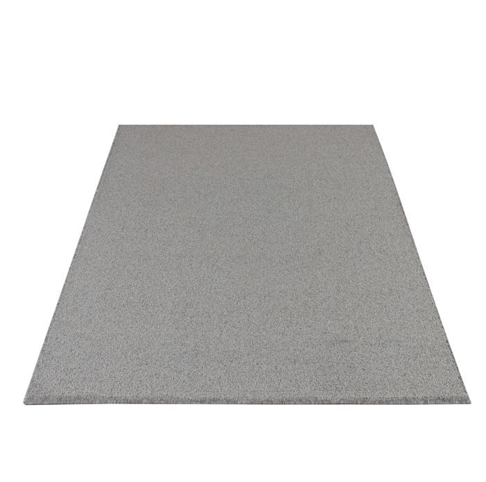 Tapis Bebe HomebyHome Tapis Salon 200x300 Moderne Tapis Chambre Tapis Gris Clair 200x290 Cm - Tapis Poil Court Salle De Séjour Unicolore Concevoir Doux Et Tapis De Sol 140x200 Conforama