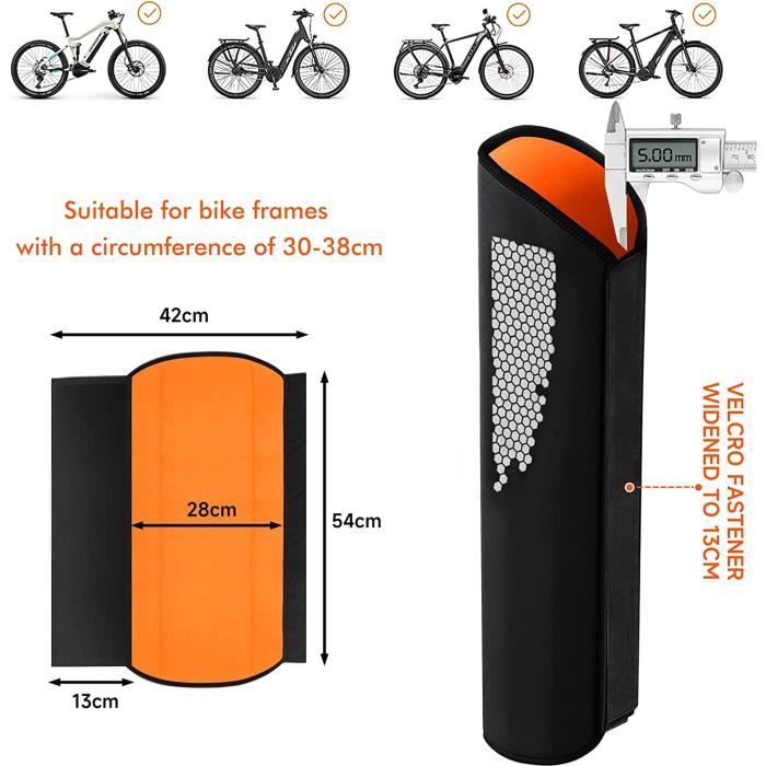 Housse de protection pour batterie de vélo électrique, housse pour tube  diagonal