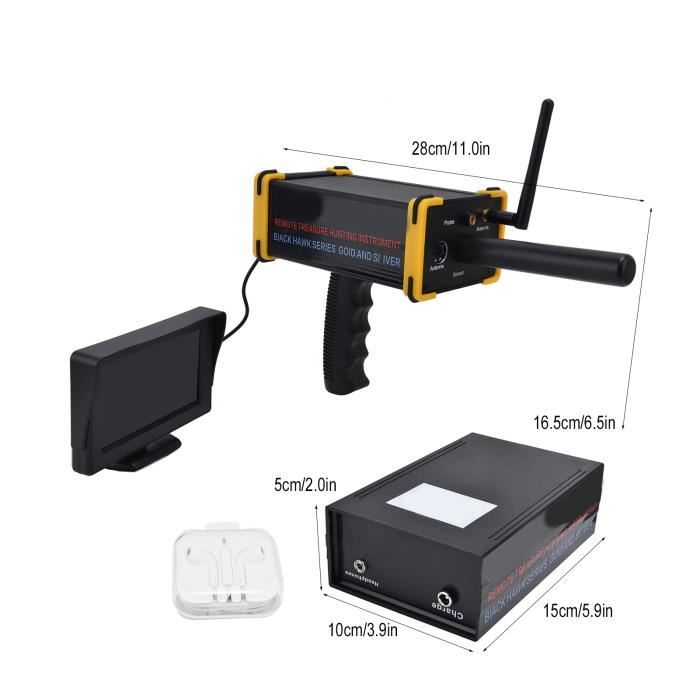 TMISHION Scanner de métaux portable Détecteur de métaux avec affichage  Détecteur de métaux à distance à grande portée de - Cdiscount Bricolage
