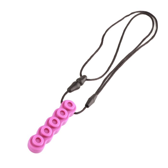 Jouet Sensoriel Silicone Sans BPA Colliers Sensoriels à Mâcher CLDY - Lot De 6 - Silicone Qualité Alimentaire - Autisme TDAH Jouets à Mâcher Autisme