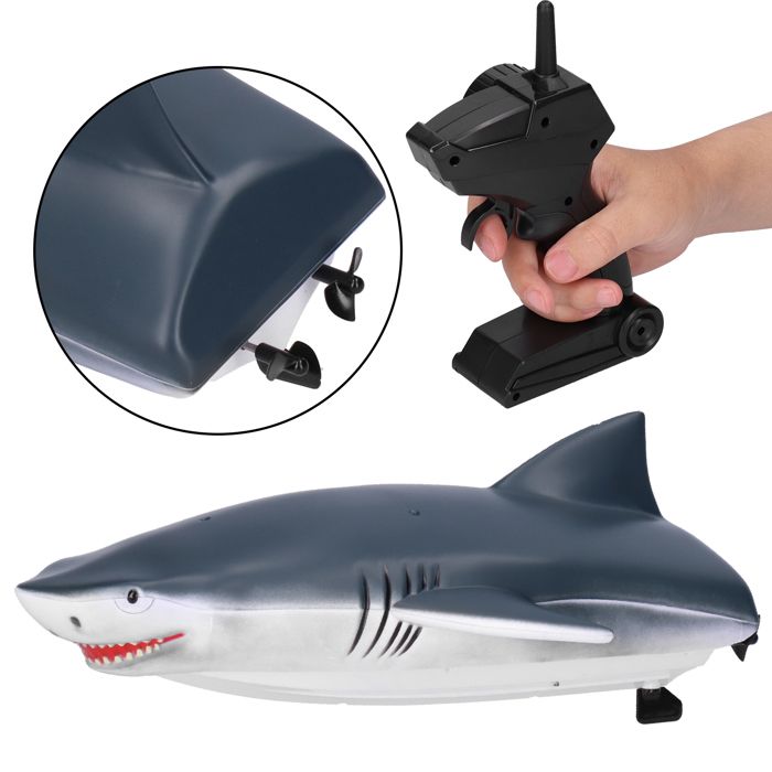 Bateau Enfant Cadeau OBEST Bateau Télécommandé Caméra HD | Requin 2.4GHz | Appli Smartphone