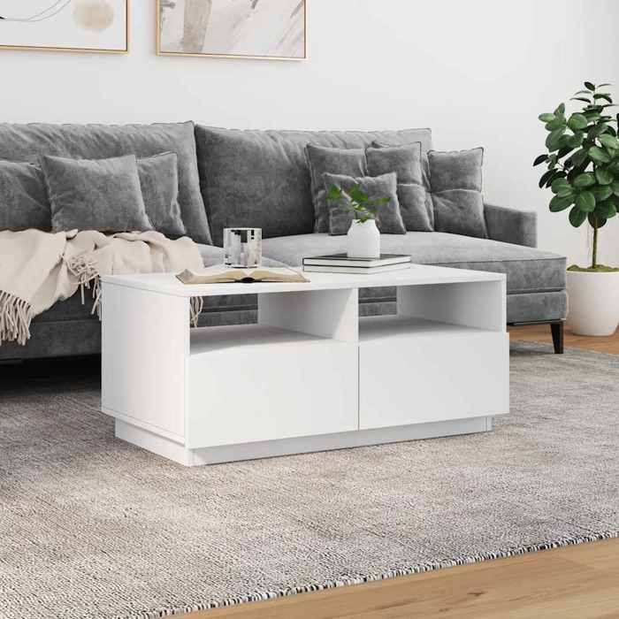 Table basse avec lumières LED chêne sonoma 90x50x40 cm - COMFORTXL | Leroy Merlin Table basse avec lumières LED chêne sonoma 90x50x40 cm - COMFORTXL | Leroy Merlin