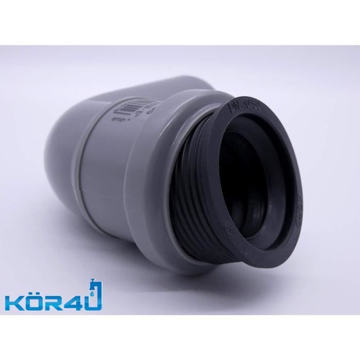 Kor4u® Siphon Joint de lavabo 50 x 32 mm Manchette en caoutchouc pour tuyau  d'évacuation Fabriqué en Allemagne - Cdiscount Bricolage