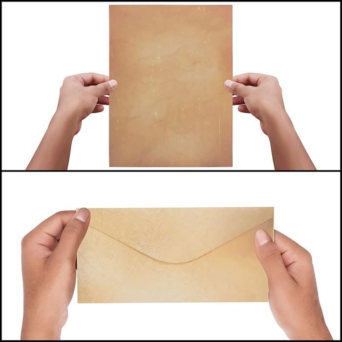 Papier - Belle Vous Enveloppes (lot 60) 60 Papier Vieilli