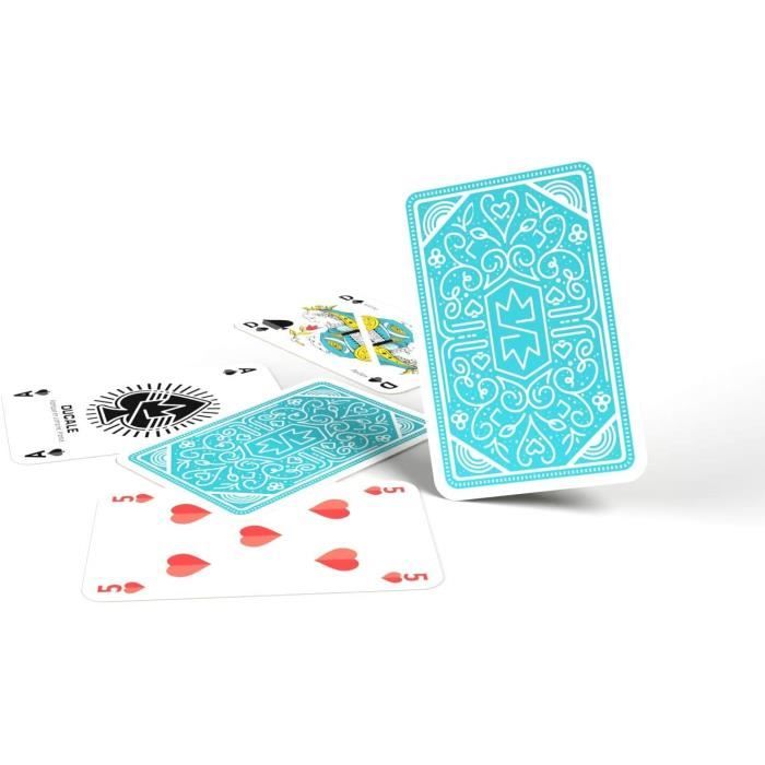 Ducale, le jeu Français - Jeu de 54 Cartes - Jeu de Poker