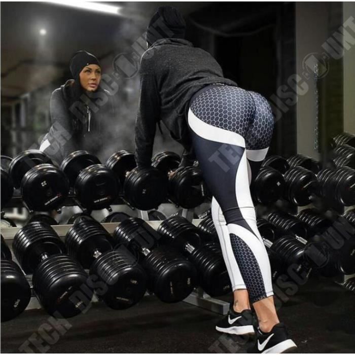 Legging De Sport Sans Coutures À Bandes Latérales - Man Active