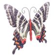 1Pc élégance Vintage fer papillons décoration murale en métal Sculpture pour cadeau maison   OBJET DE DECORATION MURALE-3