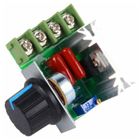 Lot De 2 Variateurs De Vitesse Moteur 2000W 25A - Régulateur Tension SCR 50-220V Aideepen Avec Bouton Réglable