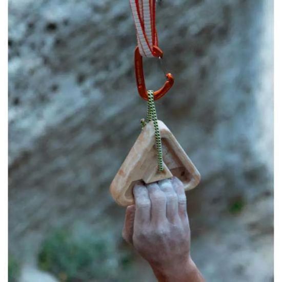 YY Vertical Triangle – Paire D'Agrès Rotatifs En Bois Pour Entraînement Escalade 360° Ultra Légers