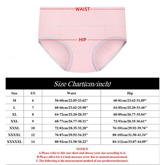 Verward fonds Classificatie Paquet de 5 Culotte Femme Slip Coton Taille Haute sans déformation  sous-vêtements pour Culottes Vetement Femme Noir - Cdiscount Prêt-à-Porter