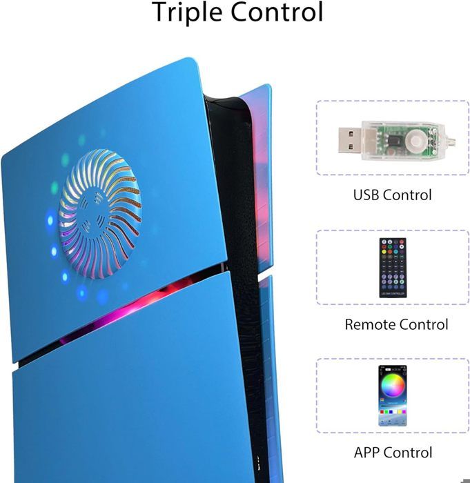 Coque De Protection Haute Qualité Pour PlayStation 5 (Modèle Avec Lecteur CD) - Anti-Rayures - Marque Heystop (Neuf)