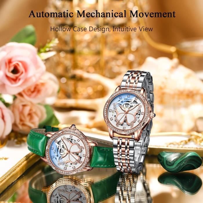 Montre mécanique online automatique femme