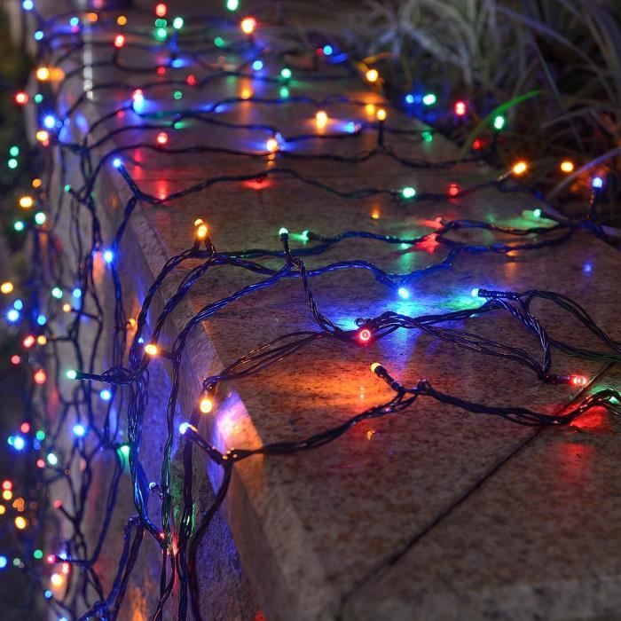 Guirlande Lumineuse de Noël - PhilzOps - 500 LED - Blanc Chaud -  Intérieur/Extérieur - IP44 Étanche - Cdiscount Maison