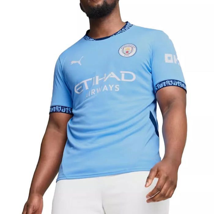Maillot Domicile Manchester City 2024/25 - Version Joueur - Taille M (Slim Fit) - Marque Puma - Neuf