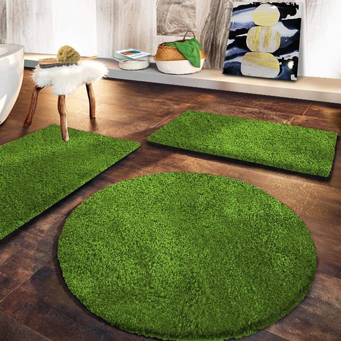 Tapis de bain Sky Soft Citron Vert 60 x 100 cm - Puériculture
