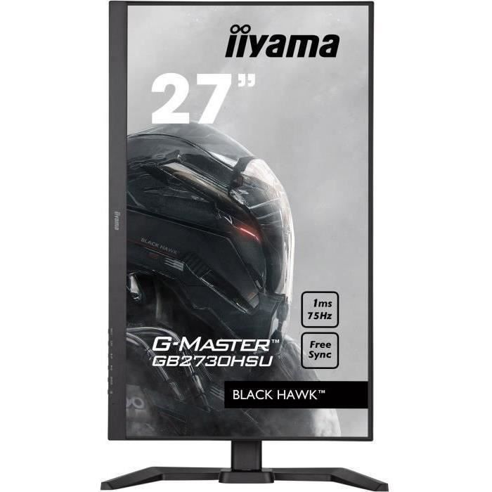 18% sur Ecran PC Gaming Iiyama G-Master GB2770HSU-B5 27'' Full HD Noir mat  - Ecrans PC - Achat & prix