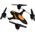 Drone QIMMIQ Hornet - Noir et orange - Caméra 2MP - Contrôlé par smartphone - Dès 14 ans-0