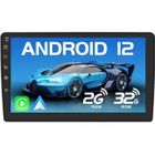AWESAFE Autoradio Android 13 2Go+32Go pour Peugeot 407 (2004-2008) 9''Écran Tactile avec Carplay Android Auto GPS WiFi DSP FM