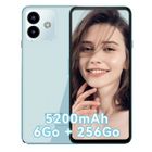 CUBOT Note 40 Téléphone Portable, 12Go (6+6) RAM /256Go ROM, 6.56'' HD+ Caméra 50MP 5200mAh Android 13 Smartphone Dual SIM 4G -